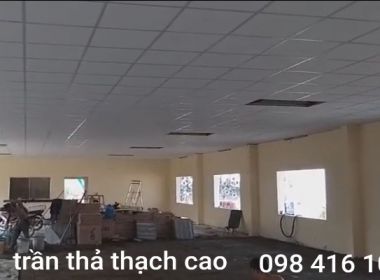 Giá Trần Thạch Cao Thả 60x60 Tại Quận Bình Tân 