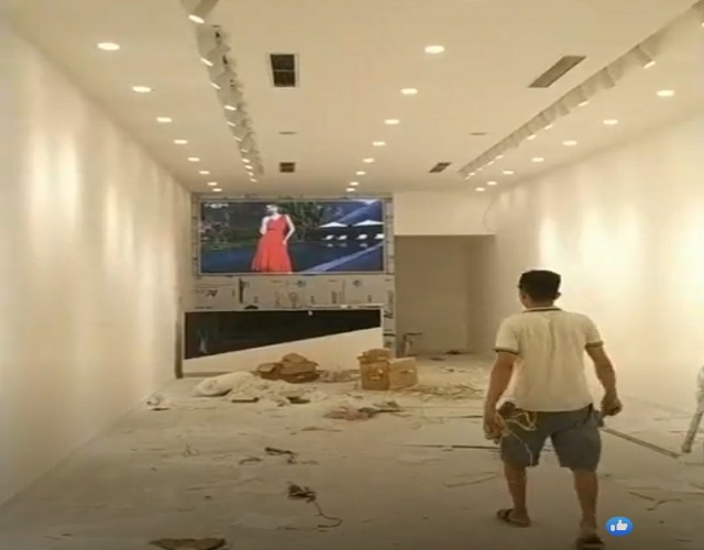 Trần vách thạch cao có hoàn thiện sơn bả